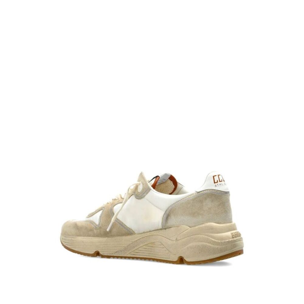 Golden Goose Men Running Sole Nylon And Suede Sneakers - Picture 3 of 4